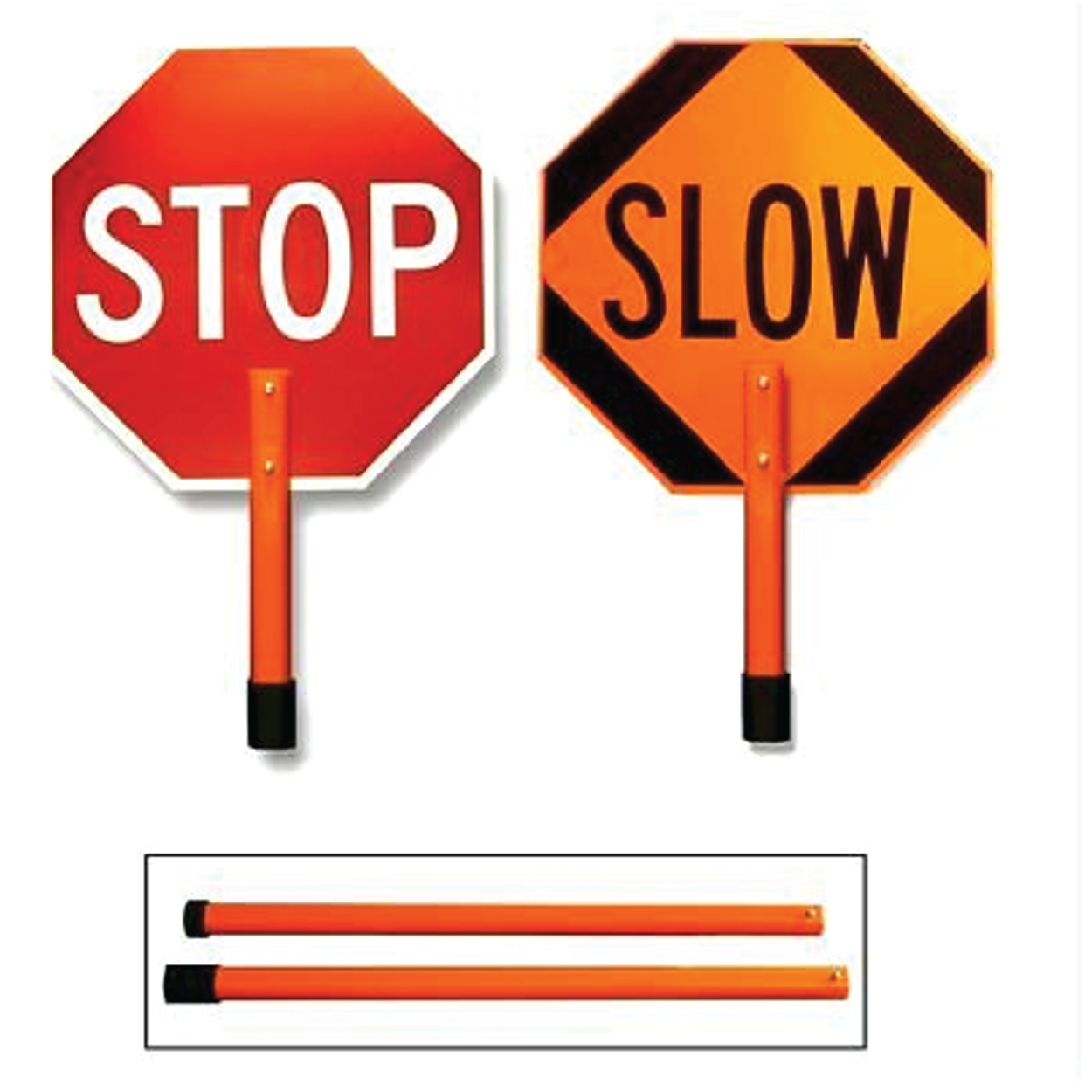 Traffic Road Signs and Signal Flags